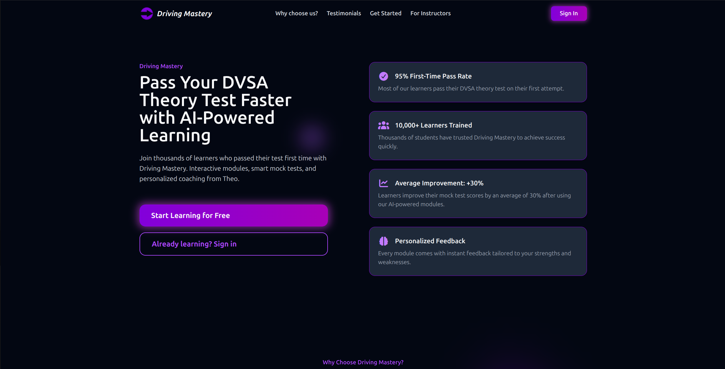 Driving Mastery Screenshot